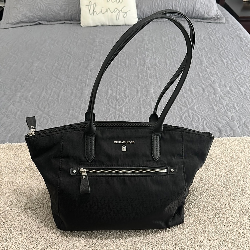 Michael Kors Signature Nylon Tote Bag